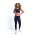 Top de Fitness Siksilk Neon Tape Bralette Mulher