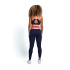 Top de Fitness Siksilk Neon Tape Bralette Mulher