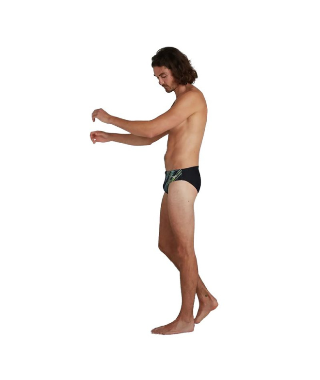 Fato de banho Speedo Allover 7cm Brief M estampado
