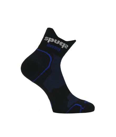 Chaussettes de Running Spuqs Coolmax Speed Noir
