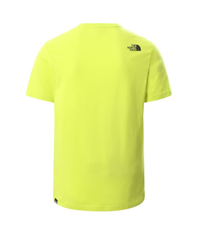 T-shirt de Montagne The North Face Fine Jaune...