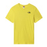 Camiseta The North Face Redbox M Amarelo Ácido