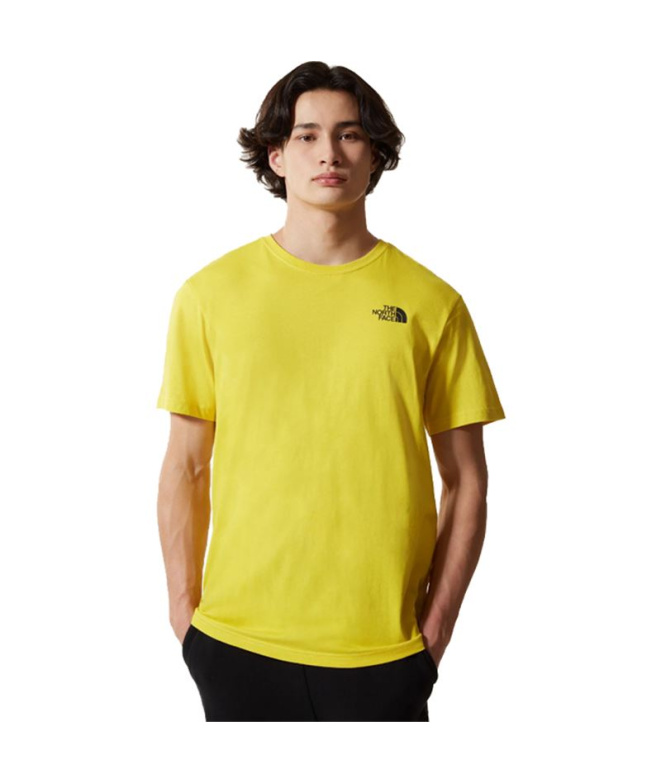 T-shirt The North Face Redbox M Acide Jaune
