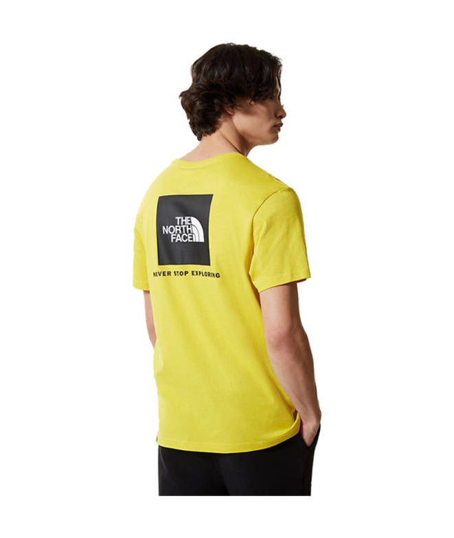 T-shirt The North Face Redbox M Acide Jaune