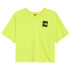 Camiseta de Montanha The North Face Cropped Fine Verde Mulher