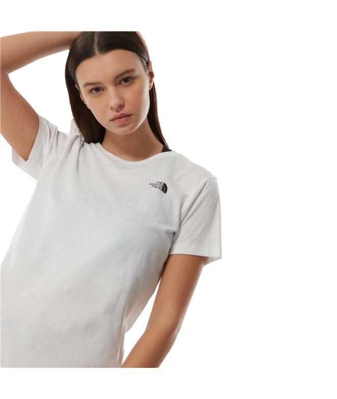 T-shirt The North Face Simple Dome W Blanc
