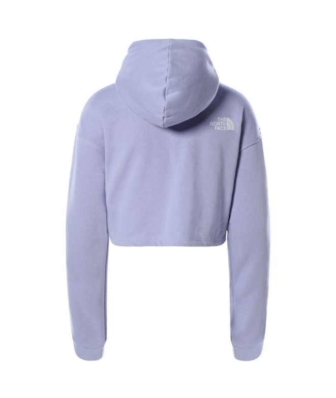 Sudadera de Montaña The North Face Logo Lila Mujer