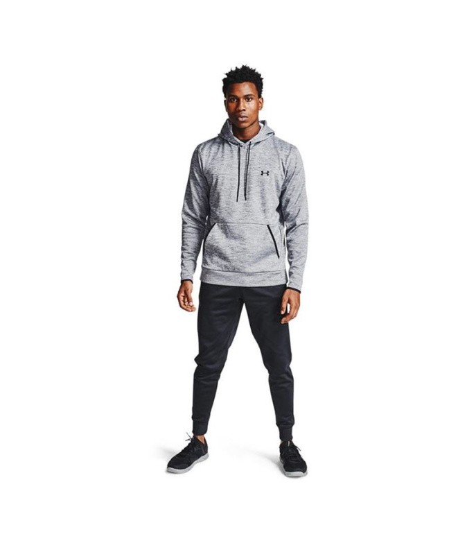 Moletom com capuz Under Armour Fleece Twist M Grey