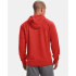 Sweat avec capuche Under Armour Fleece Rival Big Logo M Rouge Radieux