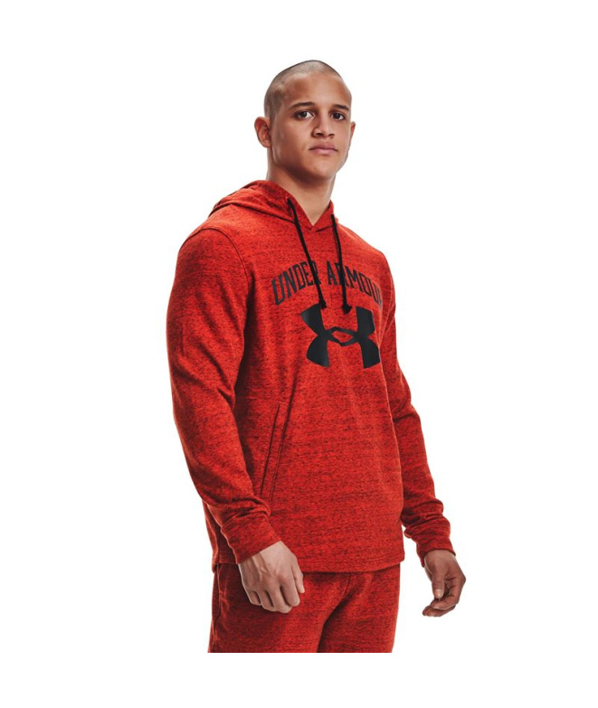 Sweat Under Armour Rival Terry Big Logo M Rouge...