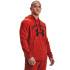 Sweat Under Armour Rival Terry Big Logo M Rouge Mélangé/Noir