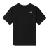 T-shirt The North Face Fille Facile Noir Multicolore