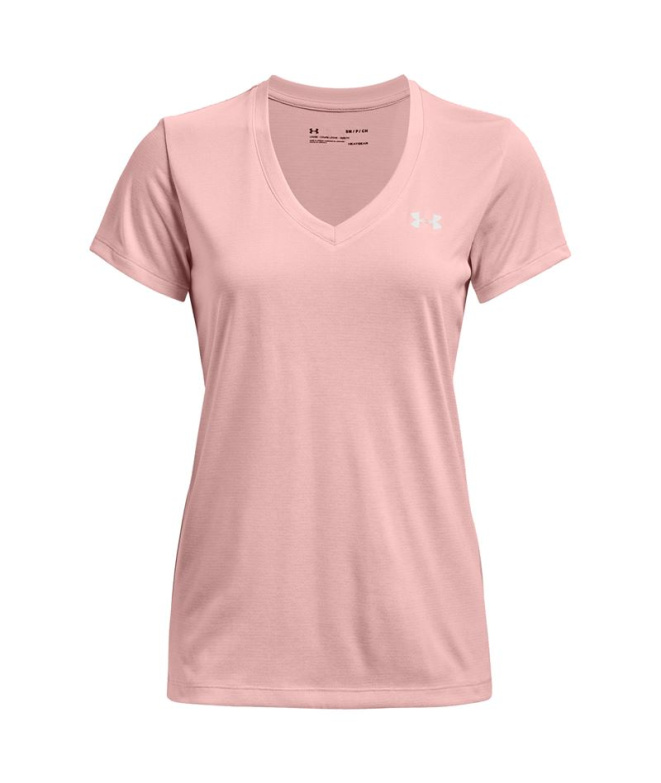 Camiseta Under Armour Tech SSV Mulher Pink