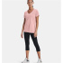 Camiseta Under Armour Tech SSV Mulher Pink