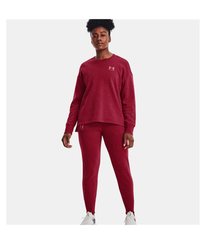 Calça Under Armour Rival Mulher Pink