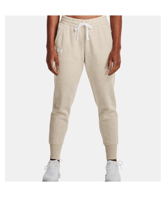 Calça Under Armour Rival Fleece Joggers Bege