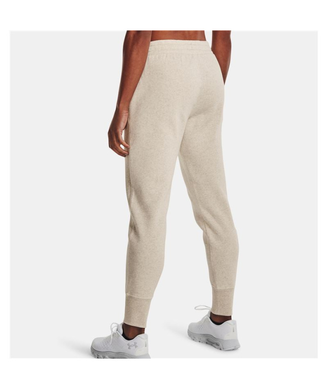 Calça Under Armour Rival Fleece Joggers Bege