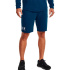 Calça curto Under Armour Rival Terry Homem Azul