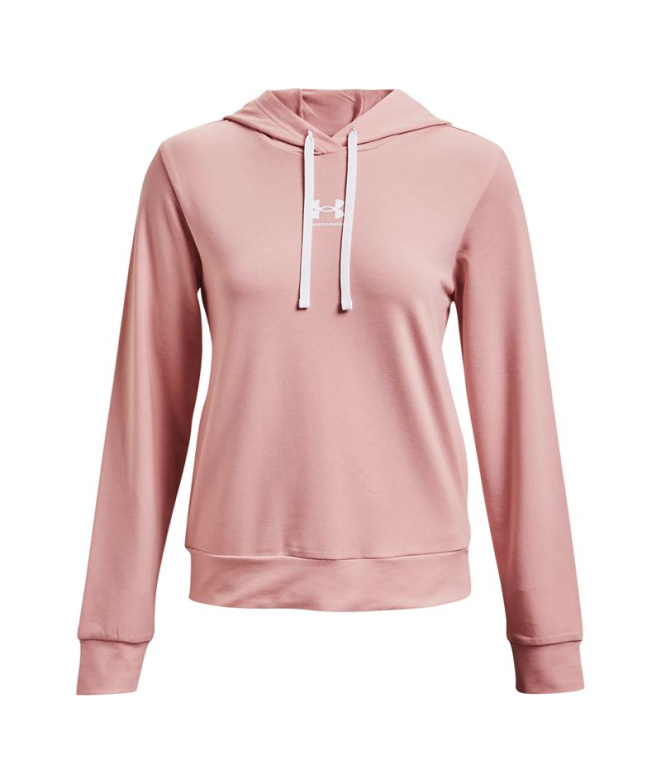 Sweat Under Armour Rival Terry Femme Pink
