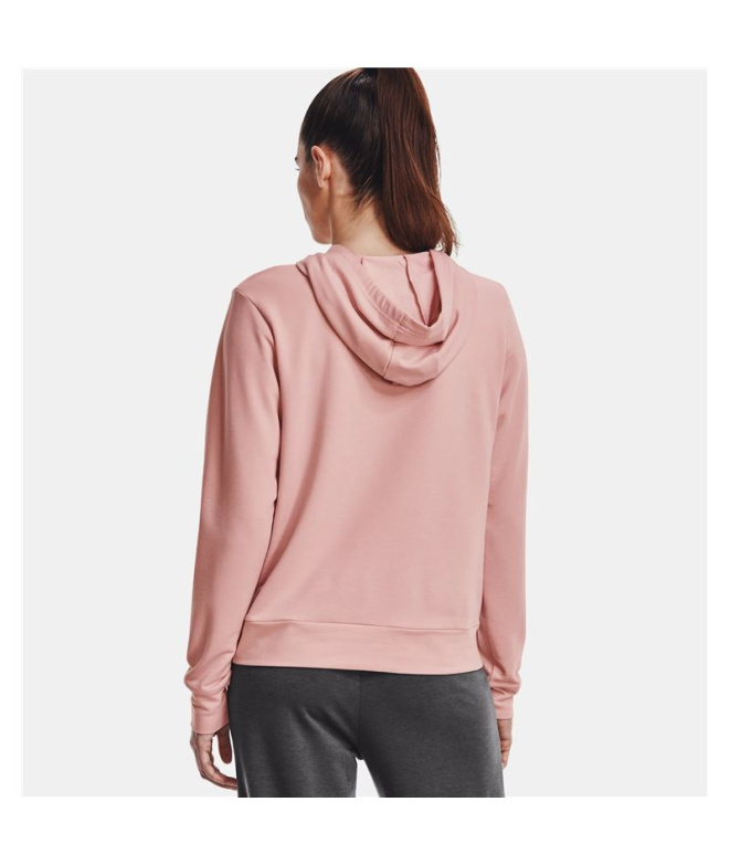 Sudadera Under Armour Rival Terry Mujer Pink