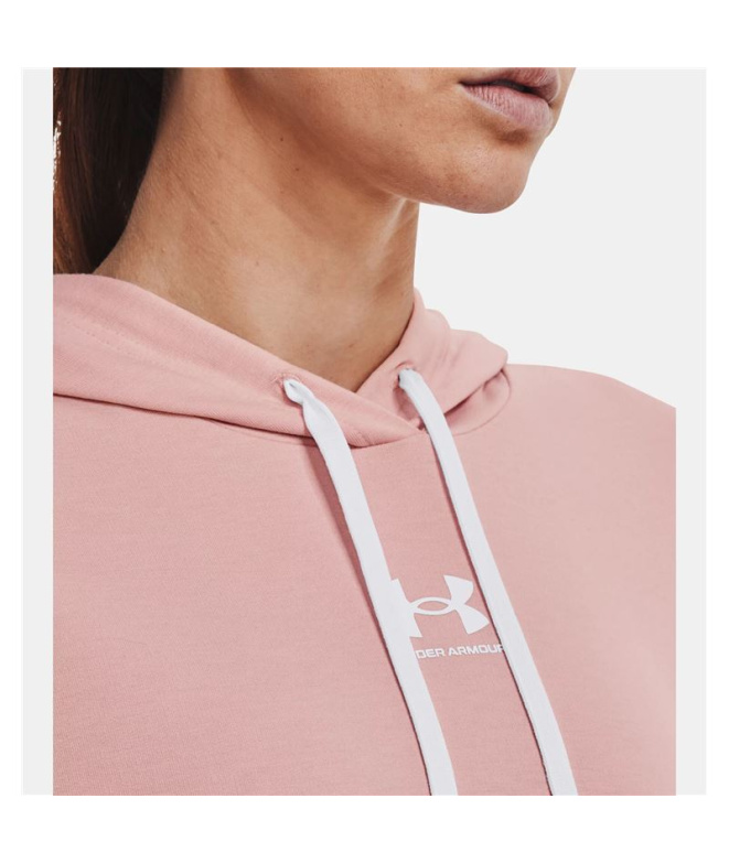 Sweat Under Armour Rival Terry Femme Pink