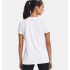 Camiseta de manga curta Under Armour Tech Solid Logo Mulher Wh