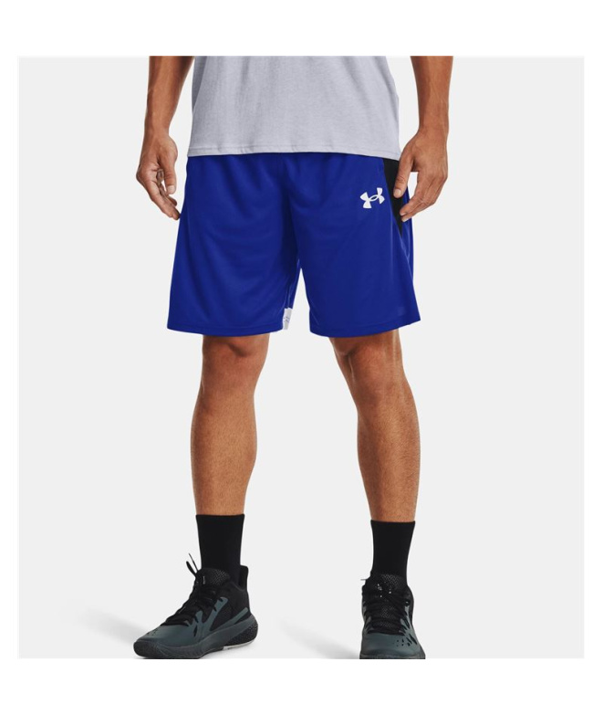 Calça curtos Under Armour Baseline Homem Azul
