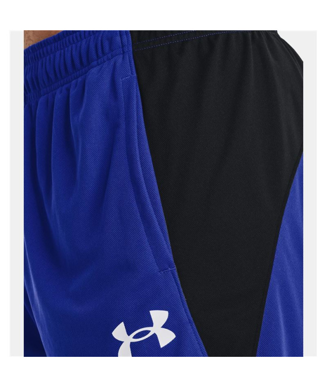 Pantalons courts Under Armour Baseline Homme Blue