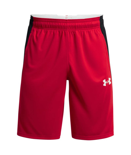 Pantalons courts Under Armour Baseline Homme Rouge