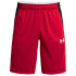 Pantalons courts Under Armour Baseline Homme Rouge