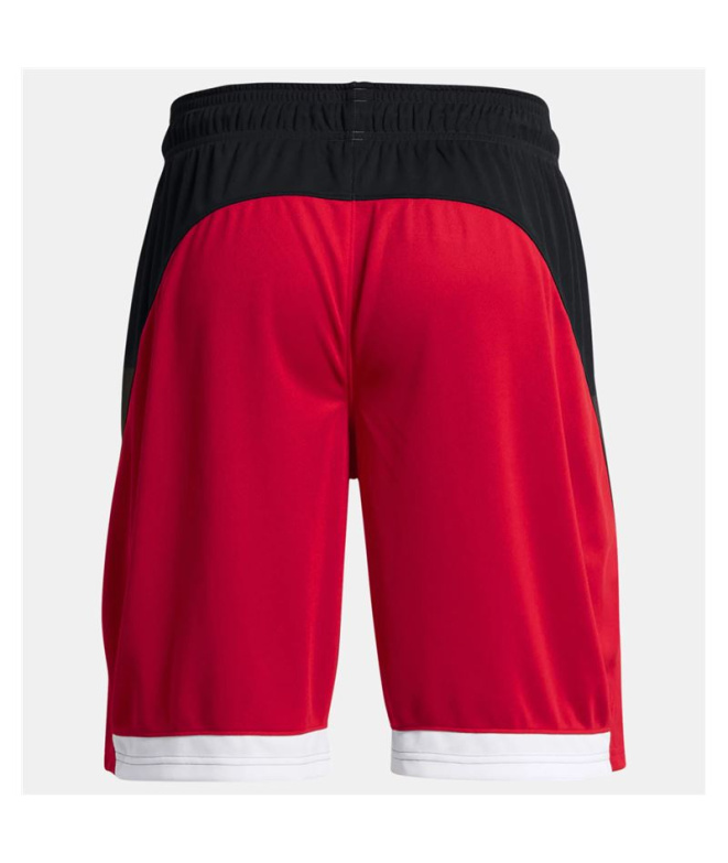 Calça curtos Under Armour Baseline Homem Vermelho