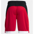 Pantalons courts Under Armour Baseline Homme Rouge