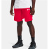 Pantalons courts Under Armour Baseline Homme Rouge