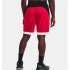 Pantalons courts Under Armour Baseline Homme Rouge