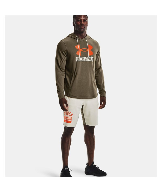 Moletom Under Armour Rival Terry Logo Hoodie Homem