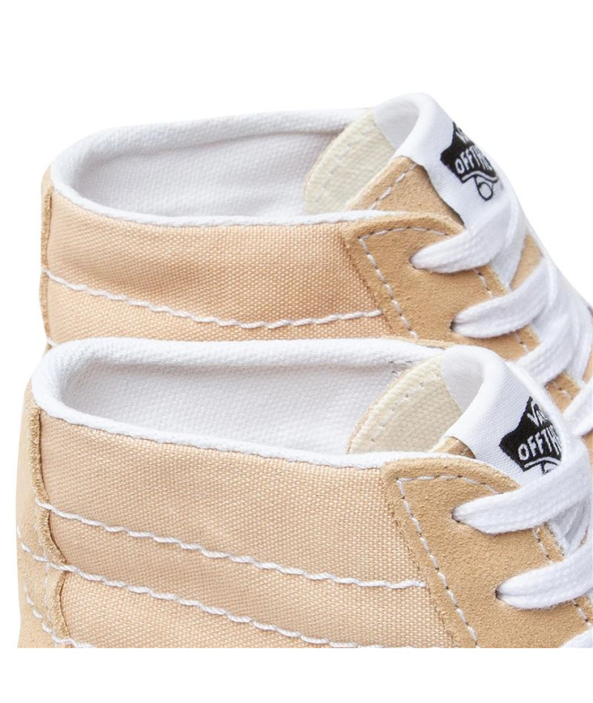 Bottes Vans Sk8-Hi beige Femme