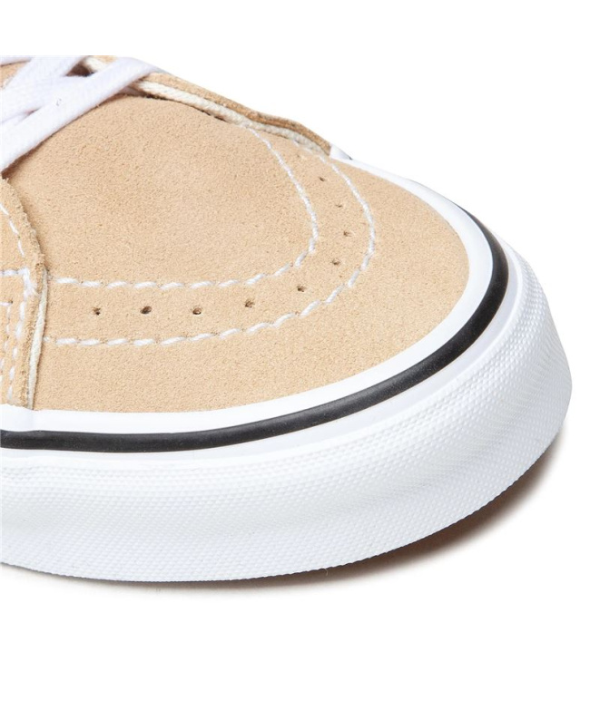 Bottes Vans Sk8-Hi beige Femme