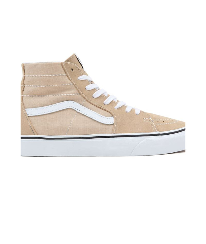 Bottes Vans Sk8-Hi beige Femme
