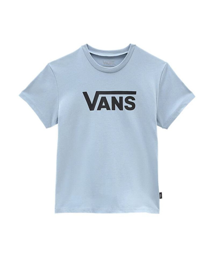 T-shirt Vans Flying V Crew Fille Bleu