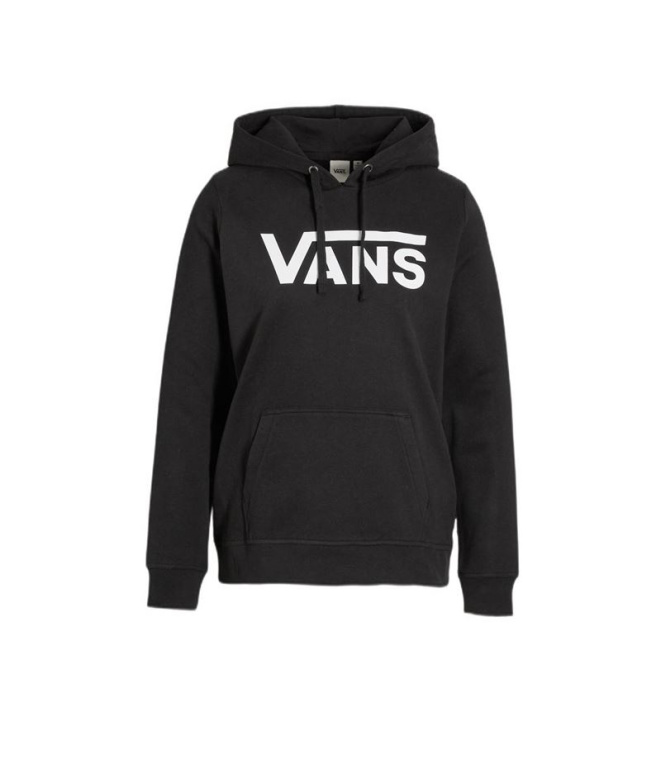 Sudadera Vans WM Drop v Logo Hoo-B W Negro