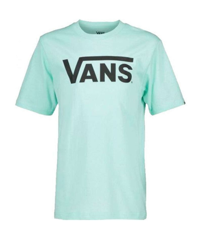 T-shirt Vans Drop V Boy-B Ligt Mint Enfant Cyan
