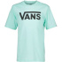 Camiseta Vans Drop V Boy-B Ligt Mint Niño Cyan