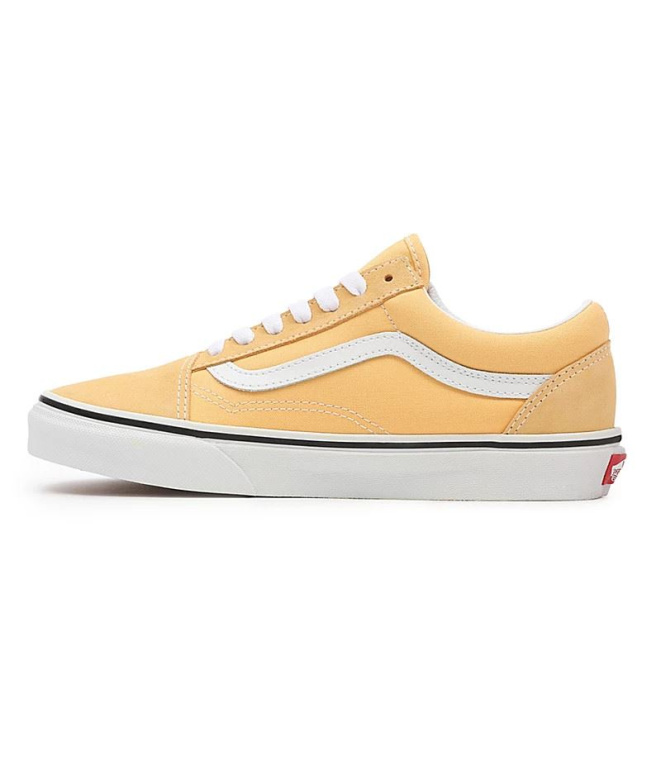 Chaussures Vans Old Skool jaune Femme