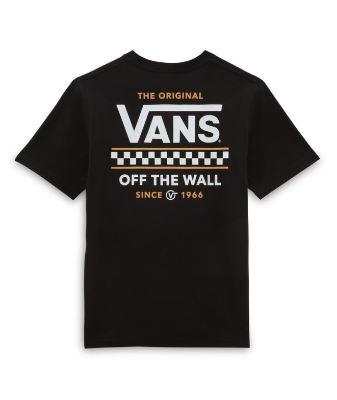 Camiseta Vans Stackton Infantil Bk