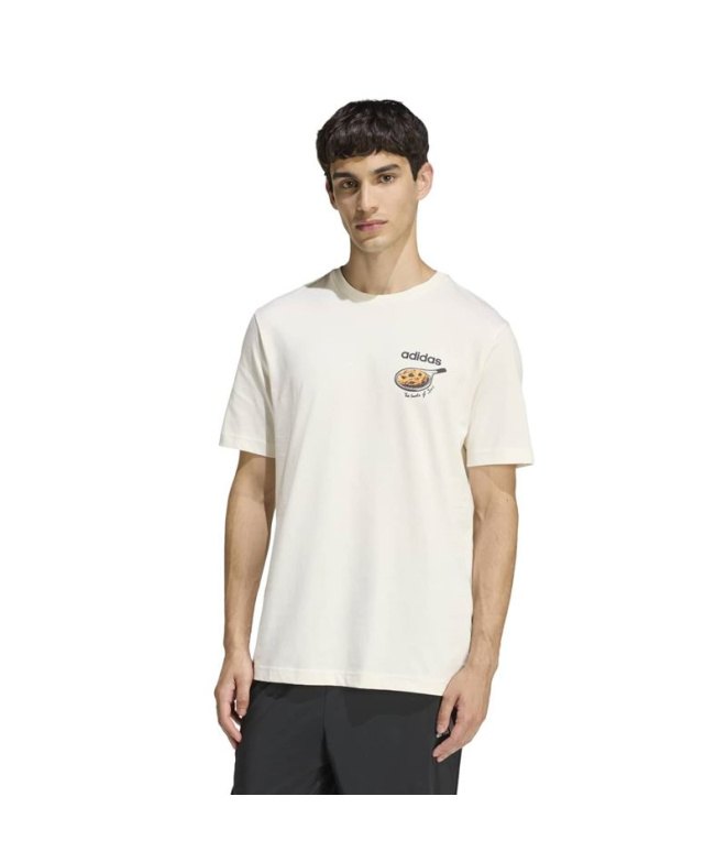 Camiseta adidas Cookie Homem Branco