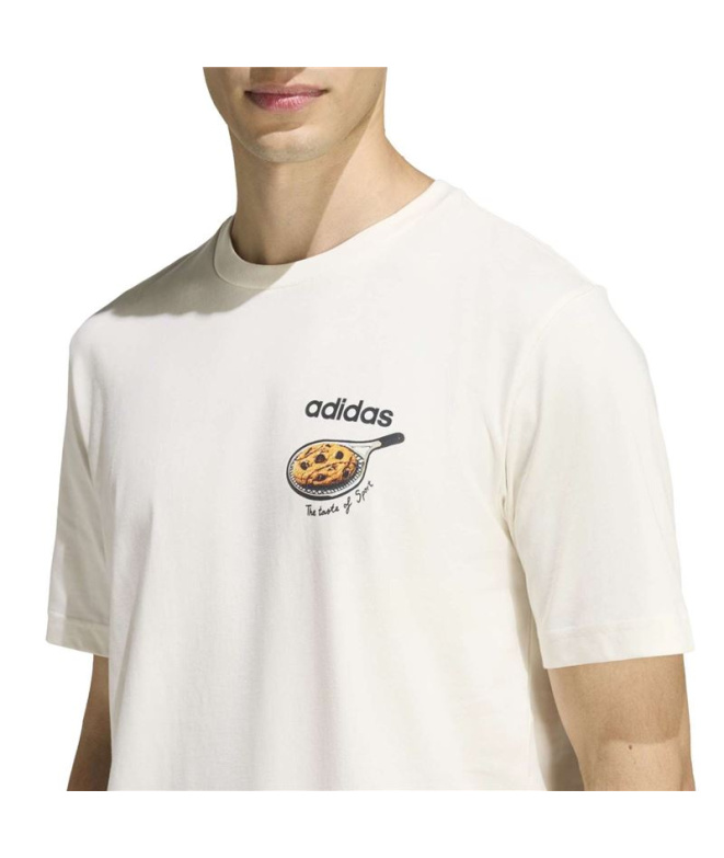 Camiseta adidas Cookie Homem Branco