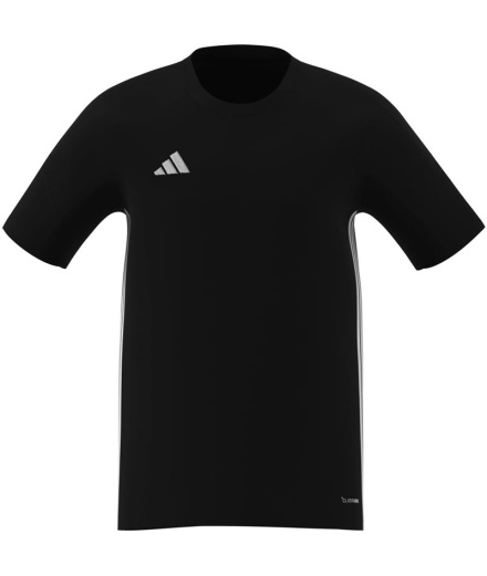 T-shirt de Football adidas Tiro Es Jsy Homme Noir/Noir/Blanc