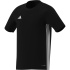 T-shirt de Football adidas Tiro Es Jsy Homme Noir/Noir/Blanc