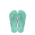 Tongs Ipanema Anatomica Tan Femme Vert/Argent