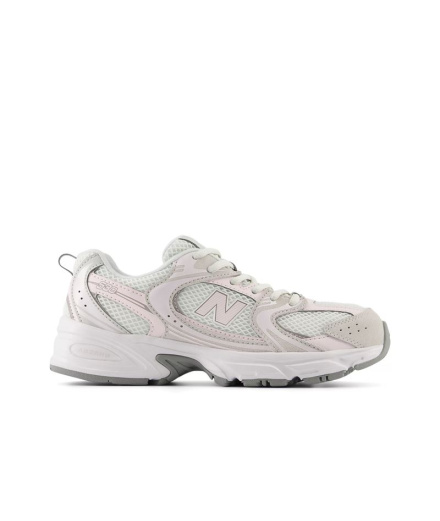 Chaussures New Balance 530 Lace Enfant Gris/Rosa